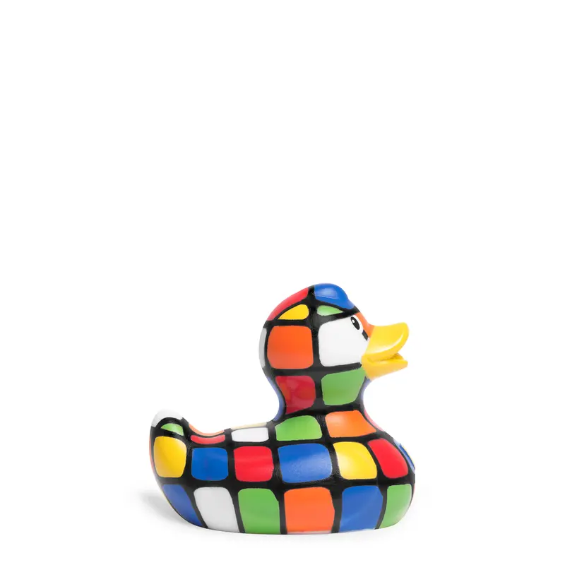 Luxury Mini 80s Cube Zauberwürfel BUD Duck Badeente Quietscheente