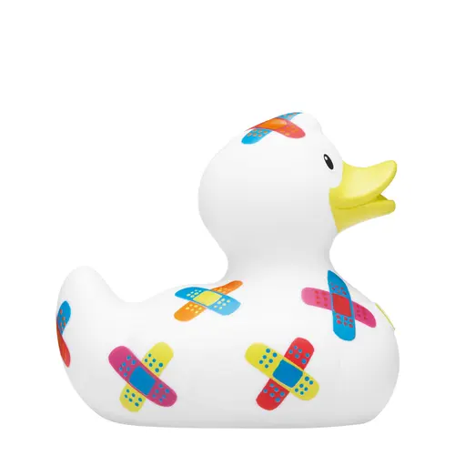 Luxury Ouchie Gute Besserung BUD Duck Badeente Quietscheente