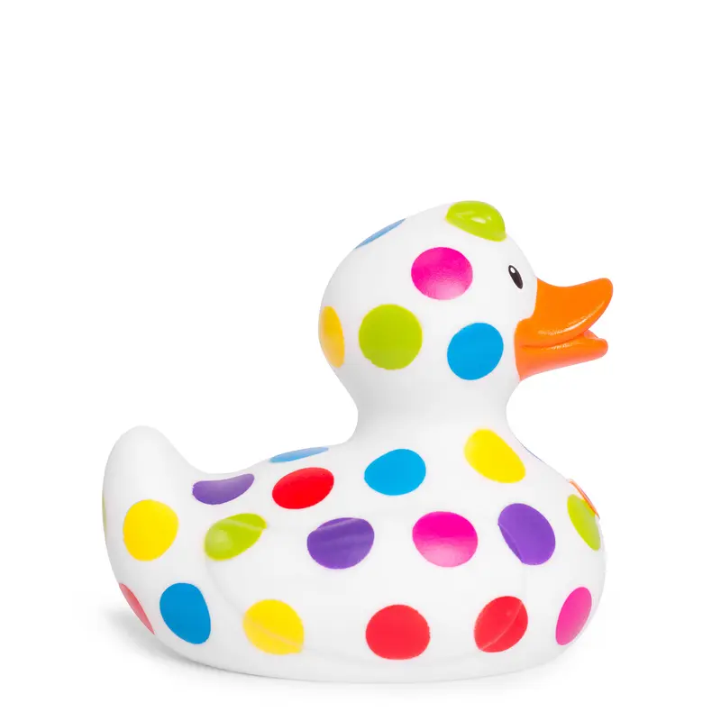 Luxury Pop Dot BUD Duck Badeente Quietscheente