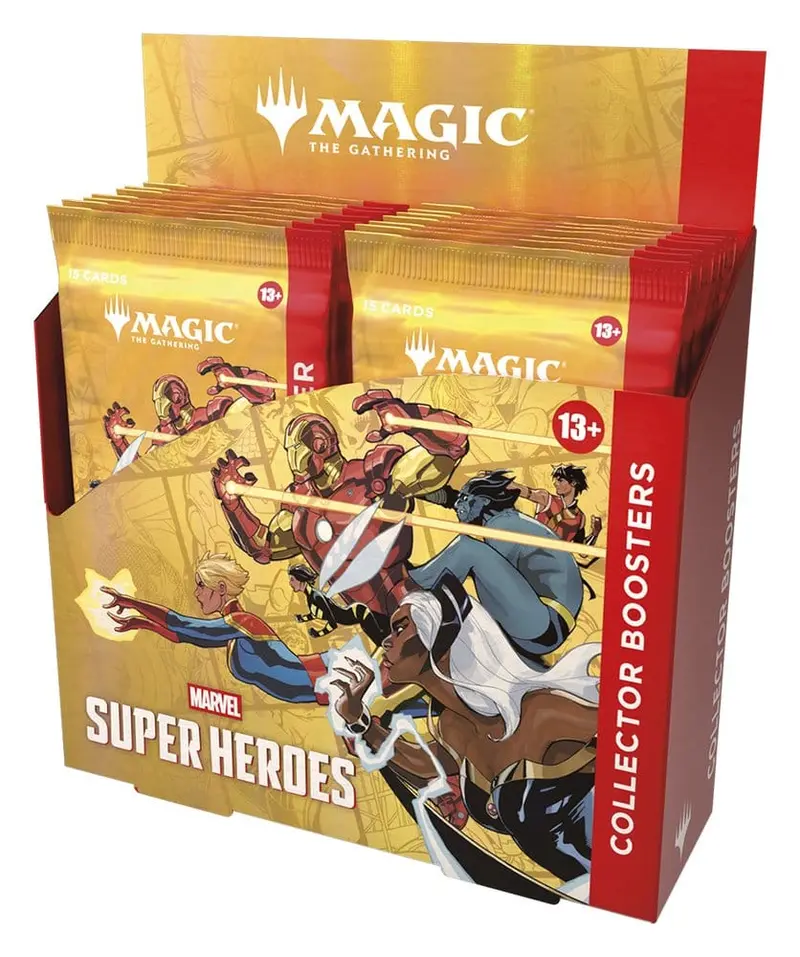 Magic the Gathering Marvel Super Heroes Sammler Booster Display (12) englisch - Versand