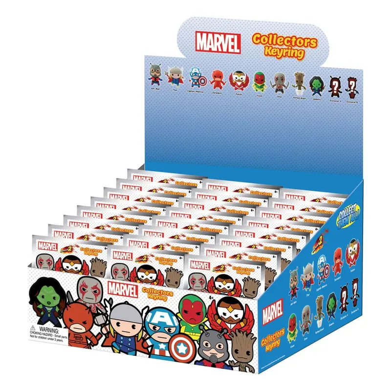 Marvel 3D PVC-Taschenanhänger Blind Bag (1) - Series 2 - random selection - sofort lieferbar