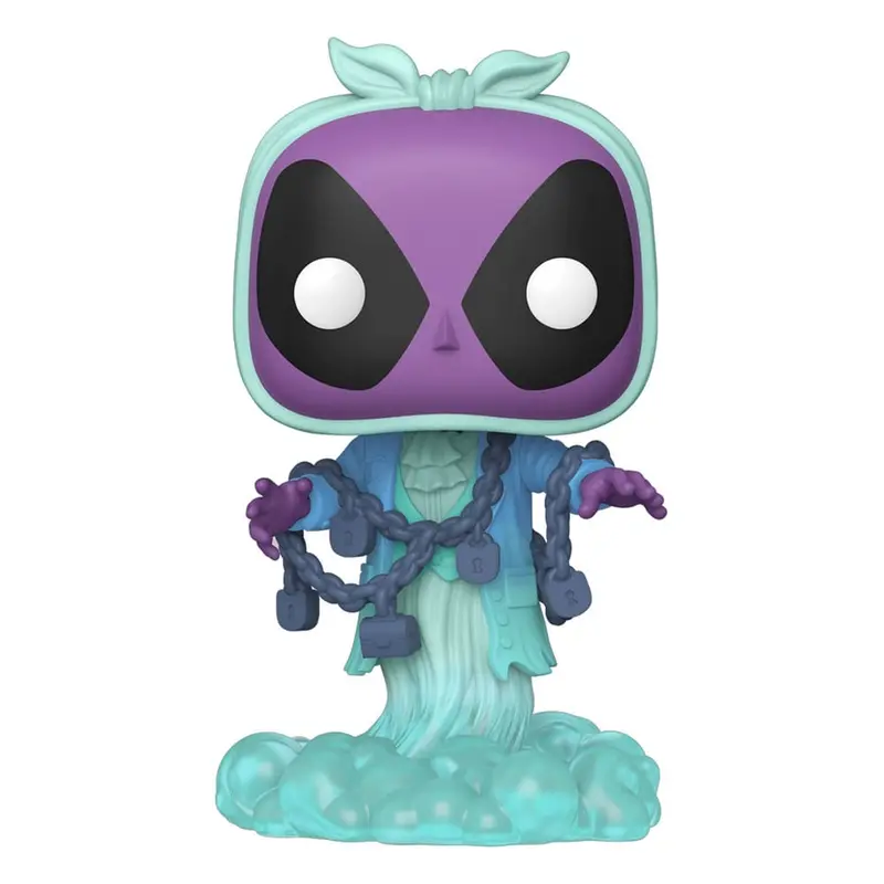 Marvel POP! Plus Vinyl Figur Deadpool as Jacob Marley 9 cm