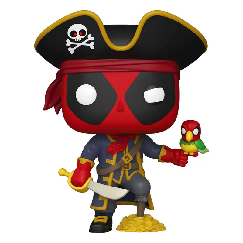 Marvel POP! Plus Vinyl Figur Deadpool as Long John Silver 9 cm
