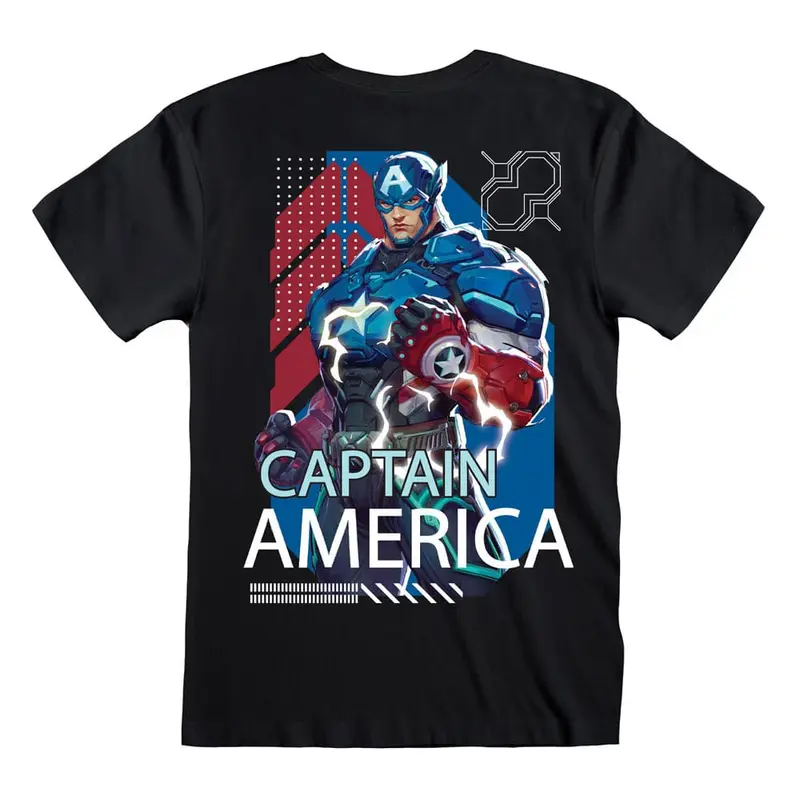 Marvel Rivals T-Shirt Captain America Größe XL - sofort lieferbar