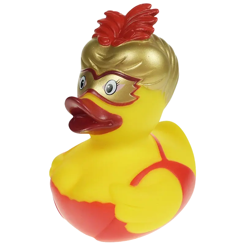 Maskenball Karneval Fasching Ente Badeente Quietscheente Factotum
