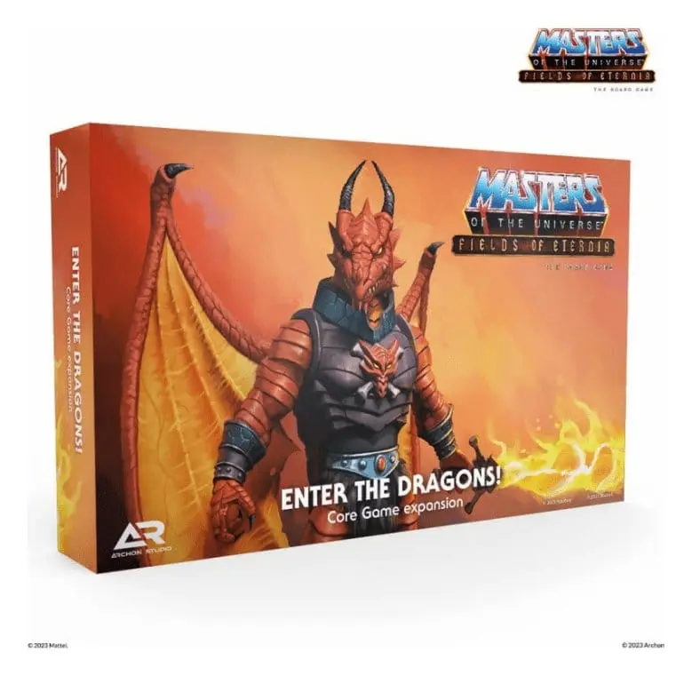 Masters of the Universe Brettspiel-Erweiterung Fields of Eternia - Enter the Dragons! *Deutsche Version*