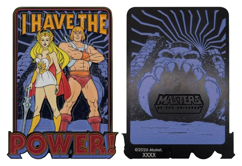Masters of the Universe Metallbarren He-Man & She-Ra Limited Edition