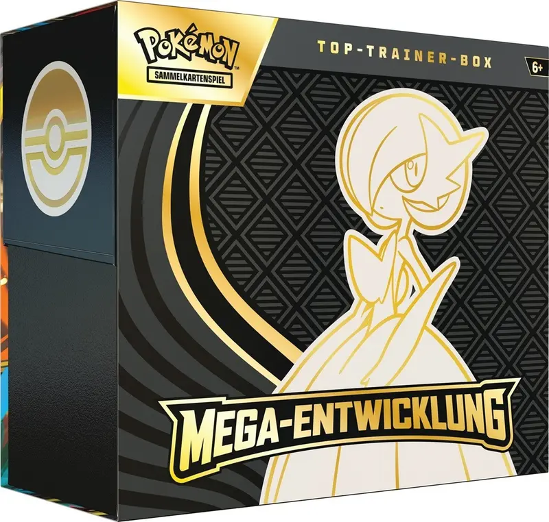 Mega-Entwicklung Guardevoir Top-Trainer Box – Deutsch – Pokémon