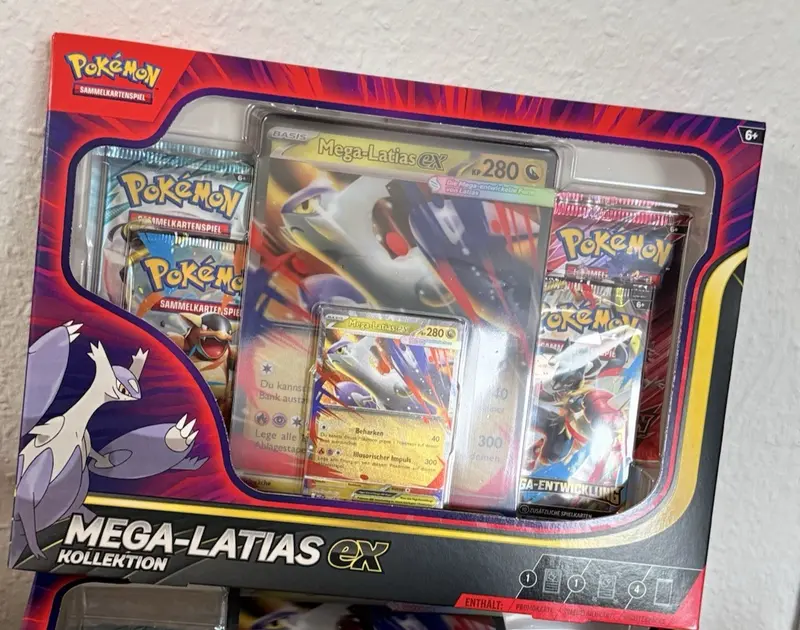 Mega-Latias-EX Kollektion – Pokémon – Sammel-Karten – Edition deutsch