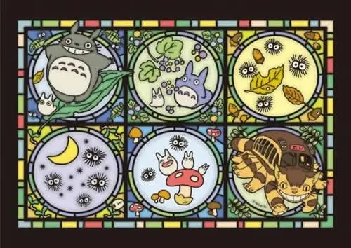 Mein Nachbar Totoro Art Crystal Puzzle Totoro's Forest Letter