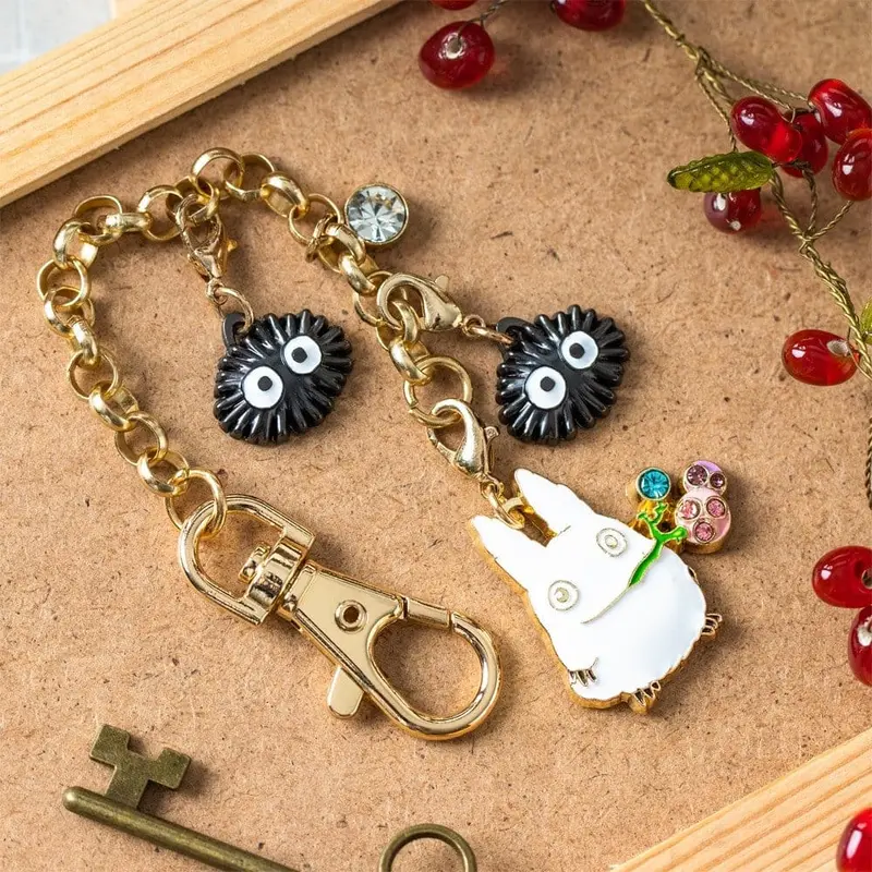 Mein Nachbar Totoro Charm Chain Schlüsselanhänger Small Totoro & Fruits