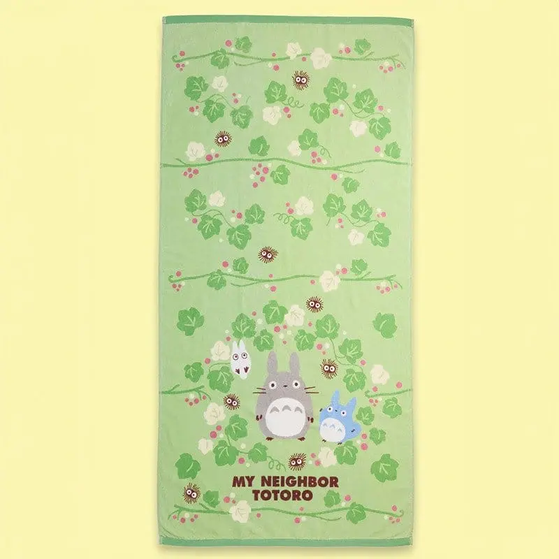 Mein Nachbar Totoro Handtuch Totoro Green Leaf 70 x 140 cm