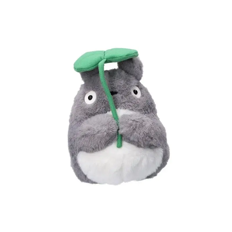 Mein Nachbar Totoro Nakayoshi Plüschfigur Big Totoro with leaf 21 cm