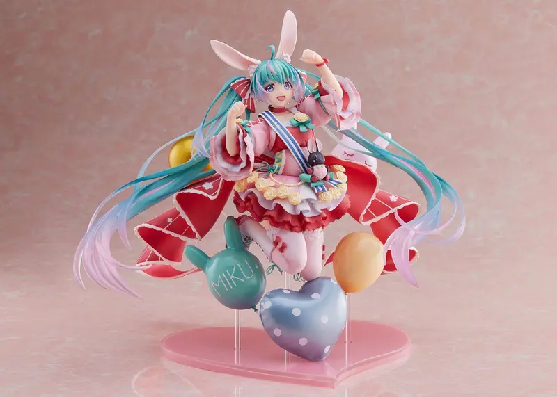 Miku Hatsune PVC Statue 1/7 Miku Hatsune Birthday 2021 (Pretty Rabbit Ver.) by Spiritale 21 cm - sofort lieferbar