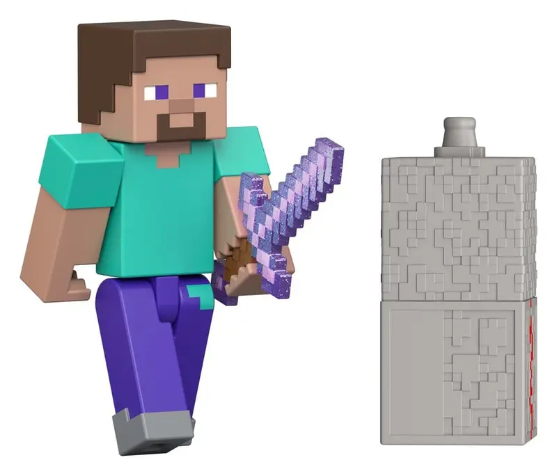 Minecraft Actionfigur Steve 8 cm