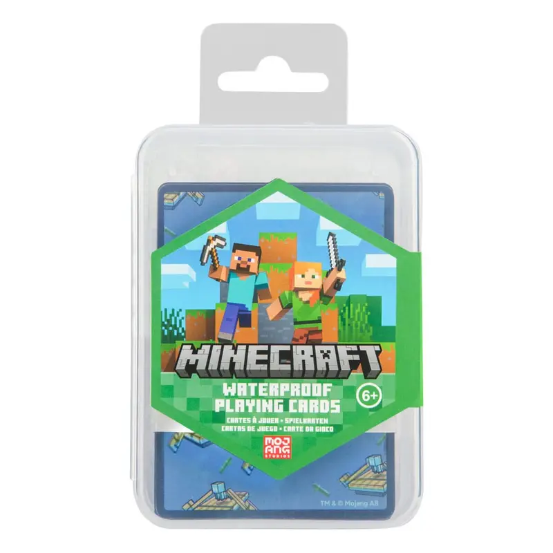 Minecraft Spielkarten Waterproof