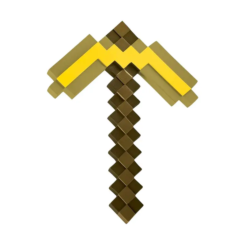 Minecraft Spitzhacke Gold, 50 cm