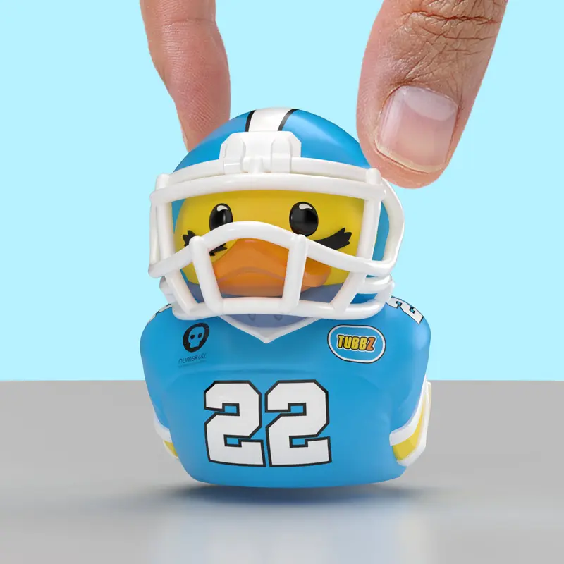 Mini American Football Sport Ente Badeente Sammelfigur TUBBZ