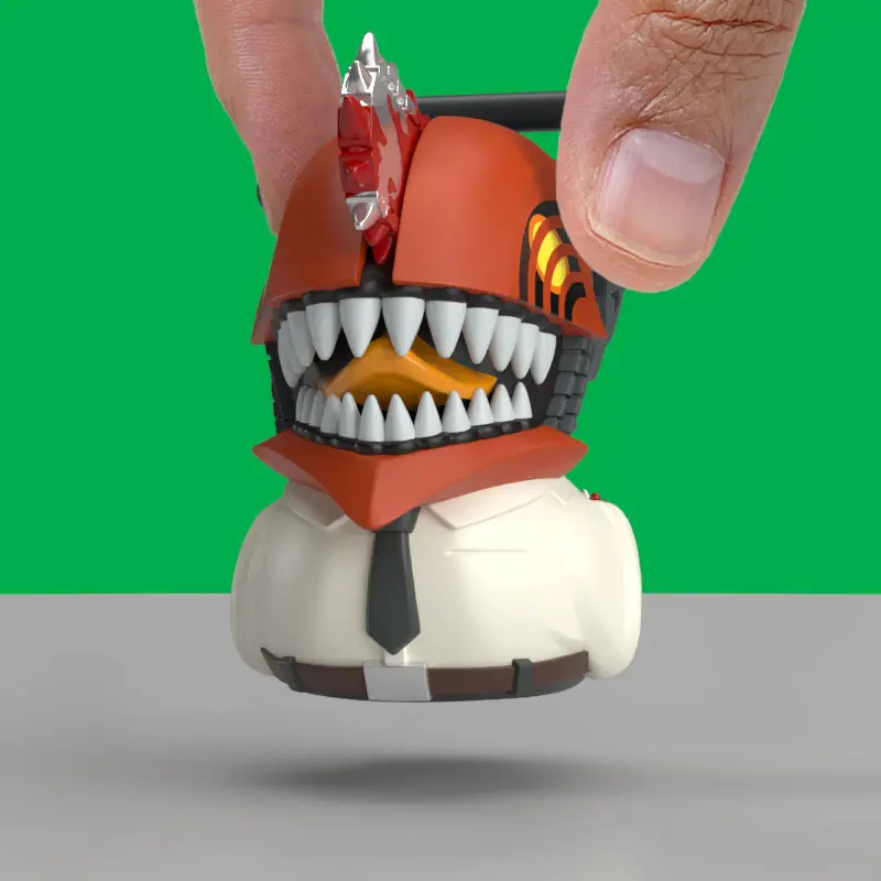 Mini Chainsaw Man Denji Anime Ente Badeente Sammelfigur TUBBZ