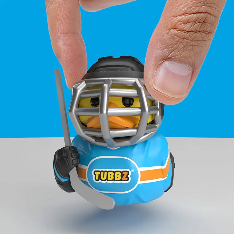 Mini Eishockey Ice Hockey Sport Ente Badeente Sammelfigur TUBBZ