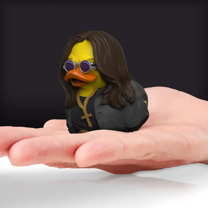 Mini Ozzy Osbourne Black Sabbath Ente Badeente Sammelfigur TUBBZ