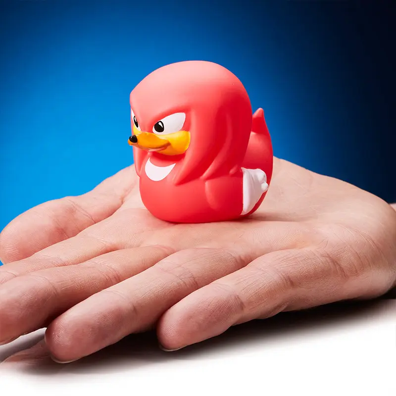 Mini Sonic the Hedgehog Knuckles Ente Badeente Sammelfigur TUBBZ