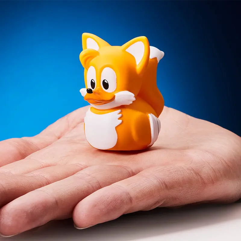Mini Sonic the Hedgehog Tails Ente Badeente Sammelfigur TUBBZ