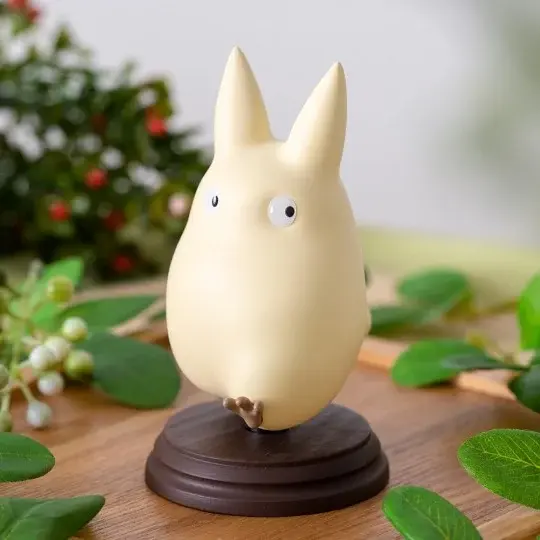 Mini-Statue weißer Totoro - laufend - Mein Nachbar Totoro