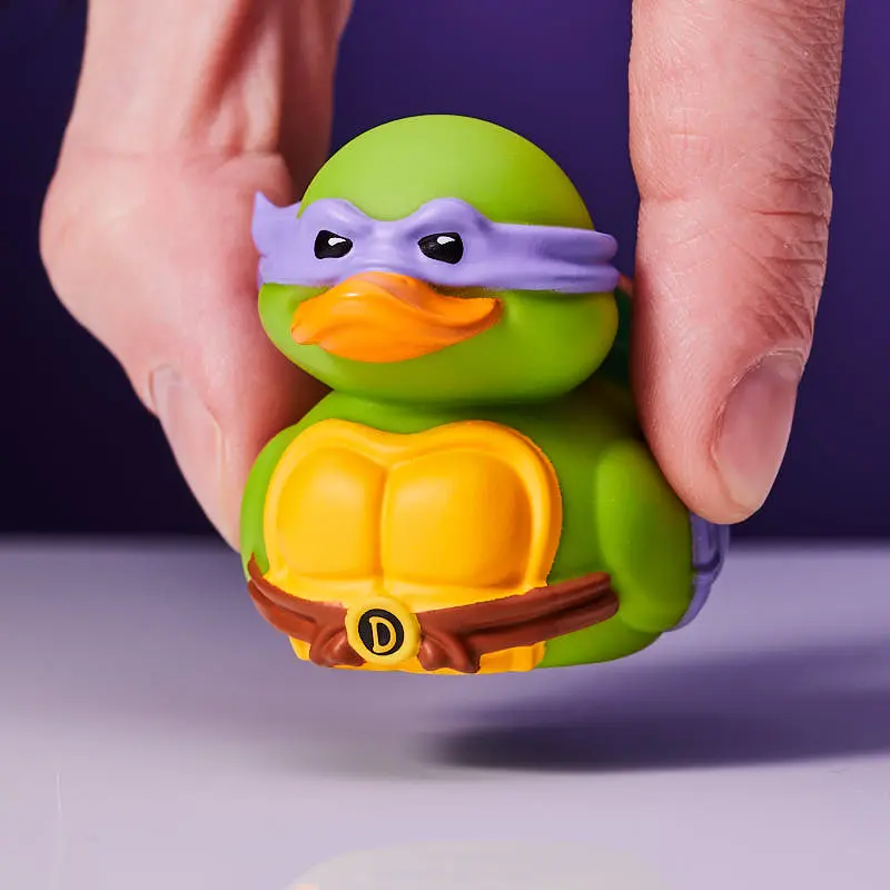 Mini Teenage Mutant Ninja Turtles Donatello Badeente Sammelfigur Badeenten-Box TUBBZ
