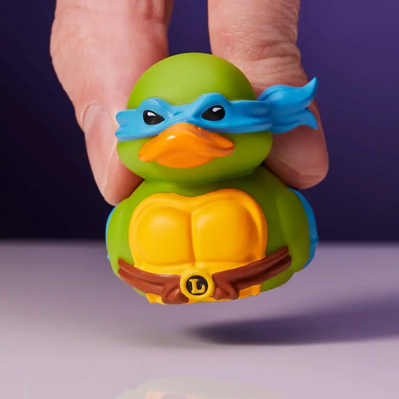 Mini Teenage Mutant Ninja Turtles Leonardo Badeente Sammelfigur Badewannen-Box TUBBZ