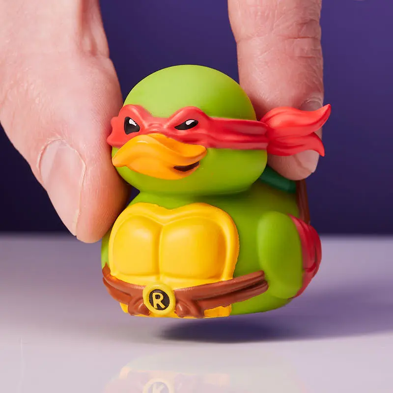 Mini Teenage Mutant Ninja Turtles Raphael Badeente Sammelfigur Badewannen-Box TUBBZ