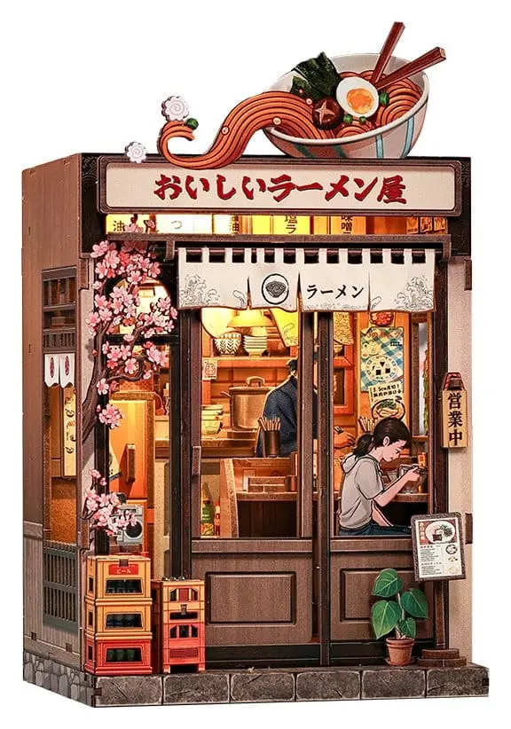 Miniature House Model Kit Oishii Kyoto 22 x 13 cm