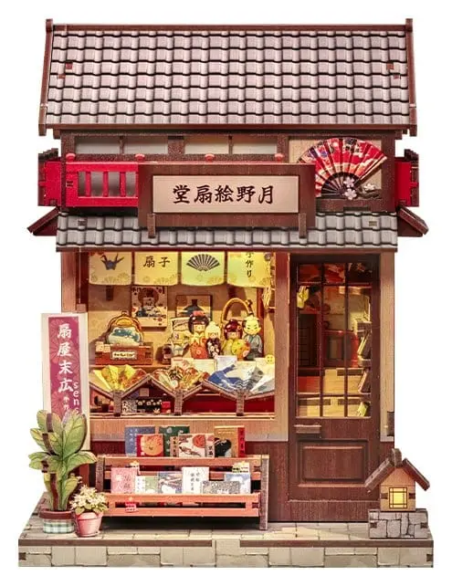 Miniature House Model Kit Tsukino Eogi-dou 19 x 14 cm