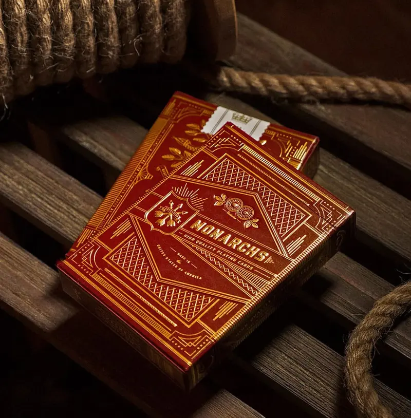 Monarchs Spielkarten Red