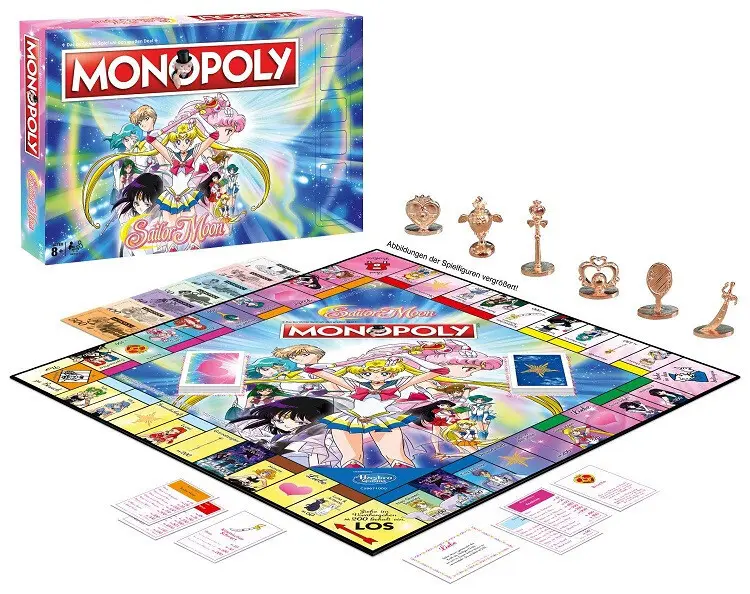Monopoly Sailor Moon Edition Deutsch