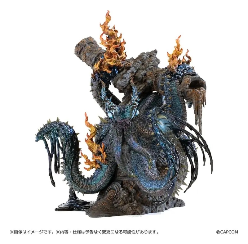 Monster Hunter Capcom Figure Builder Creator's Model PVC Figur Nu Udra 28 cm