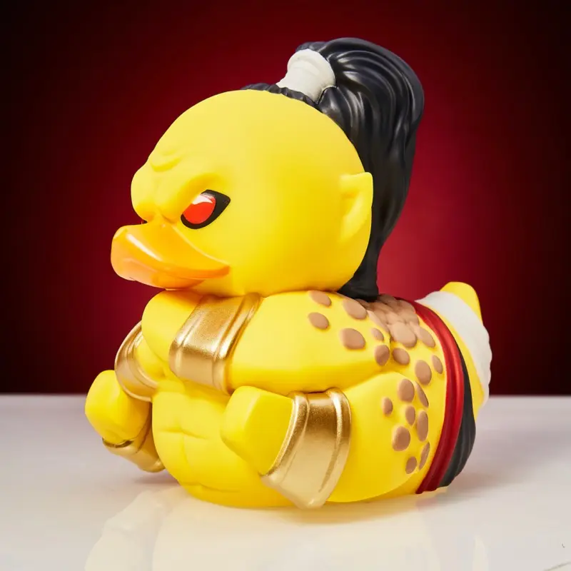 Mortal Kombat Goro Cosplay Ente Badeente Sammelfigur Figur TUBBZ