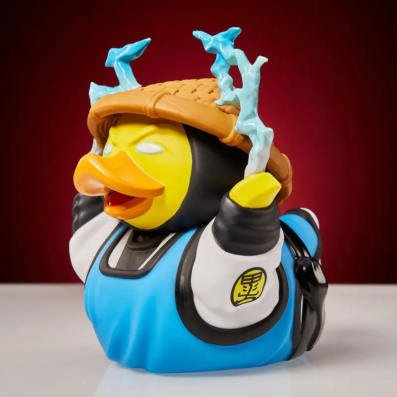 Mortal Kombat Raiden Cosplay Ente Badeente Sammelfigur Figur TUBBZ