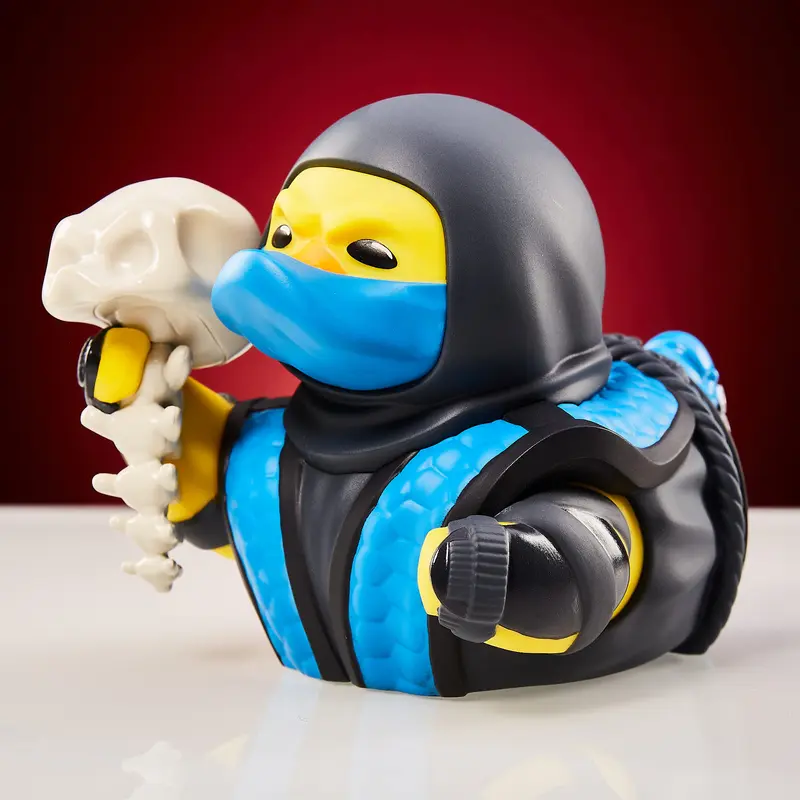 Mortal Kombat Sub-Zero Ente Badeente Sammelfigur Figur TUBBZ