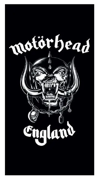 Motörhead Handtuch mit Logo, 150 × 75 cm