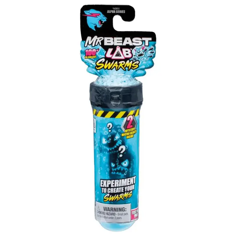 Mr.Beast Lab Swarms S1 2er Pack Blind Pack Figuren, 2,5 cm