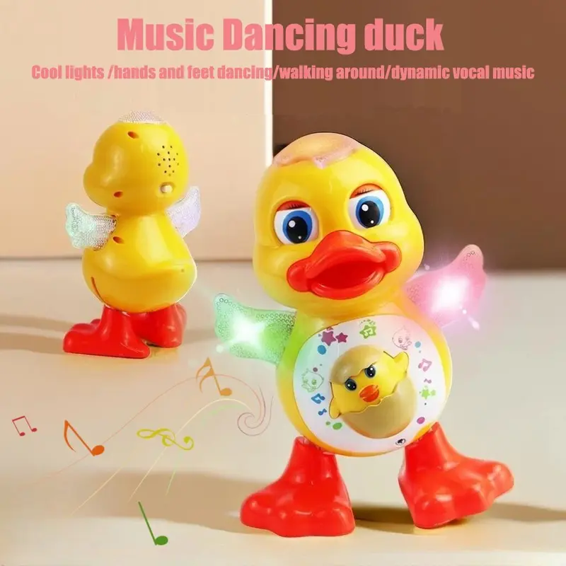 Musik-Badespielzeug Ente mit Licht & Wassersprüher | 1–3 J. – Bimbino