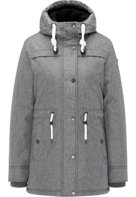 Musterware/Einzelstück DREIMASTER DAMEN WINTERJACKE GR.S FARBE GRAU MELANGE