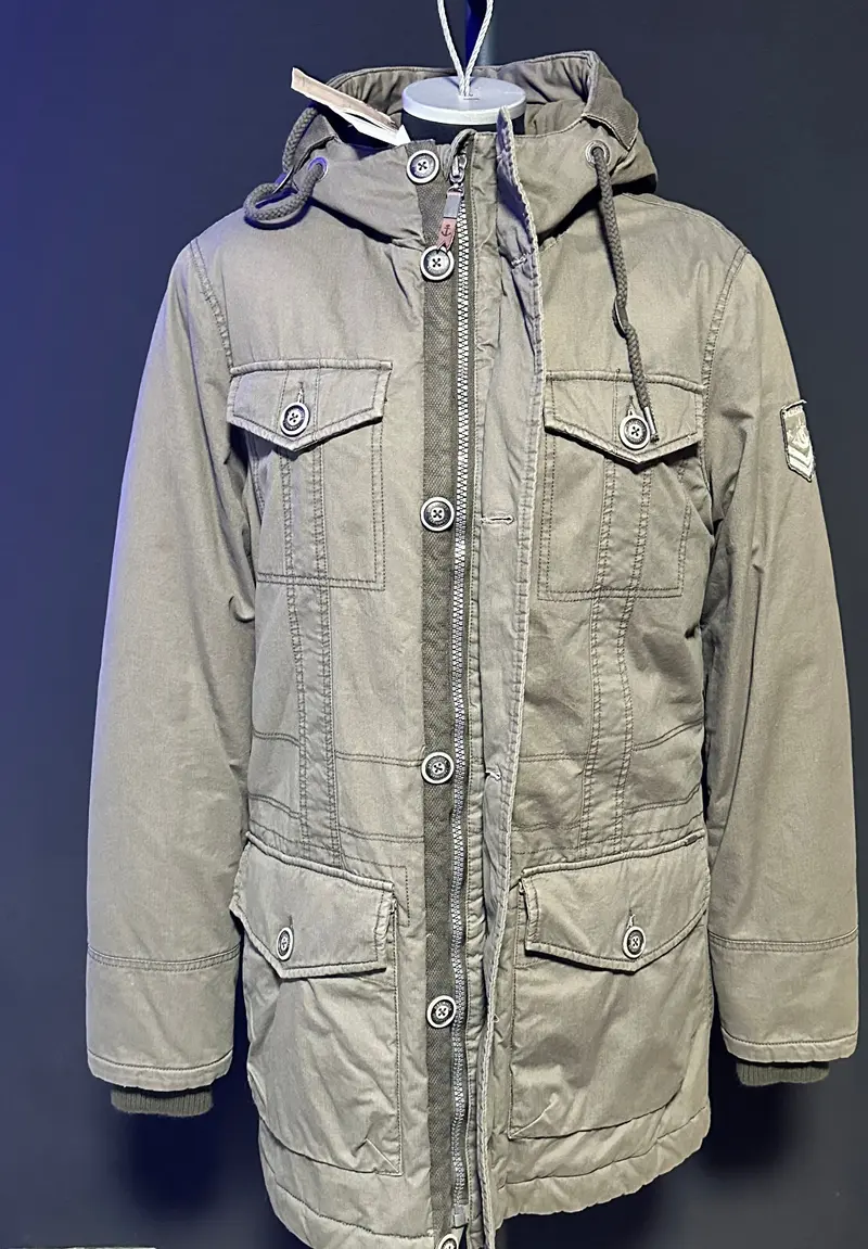 Musterware/Einzelstück DREIMASTER HERREN PARKA GR.M FARBE OLIV