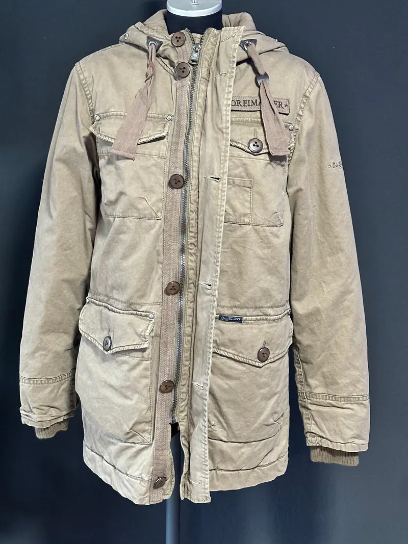 Musterware/Einzelstück DREIMASTER JUNGS ANORAK GR.M FARBE SAND