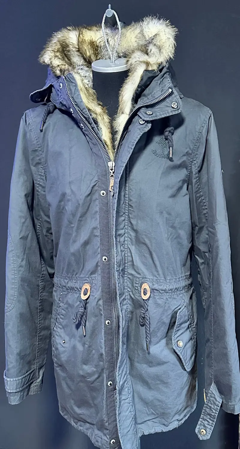 Musterware/Einzelstück HERREN DREIMASTER PARKA 2 IN 1 GR.M FARBE DUNKELGRAU