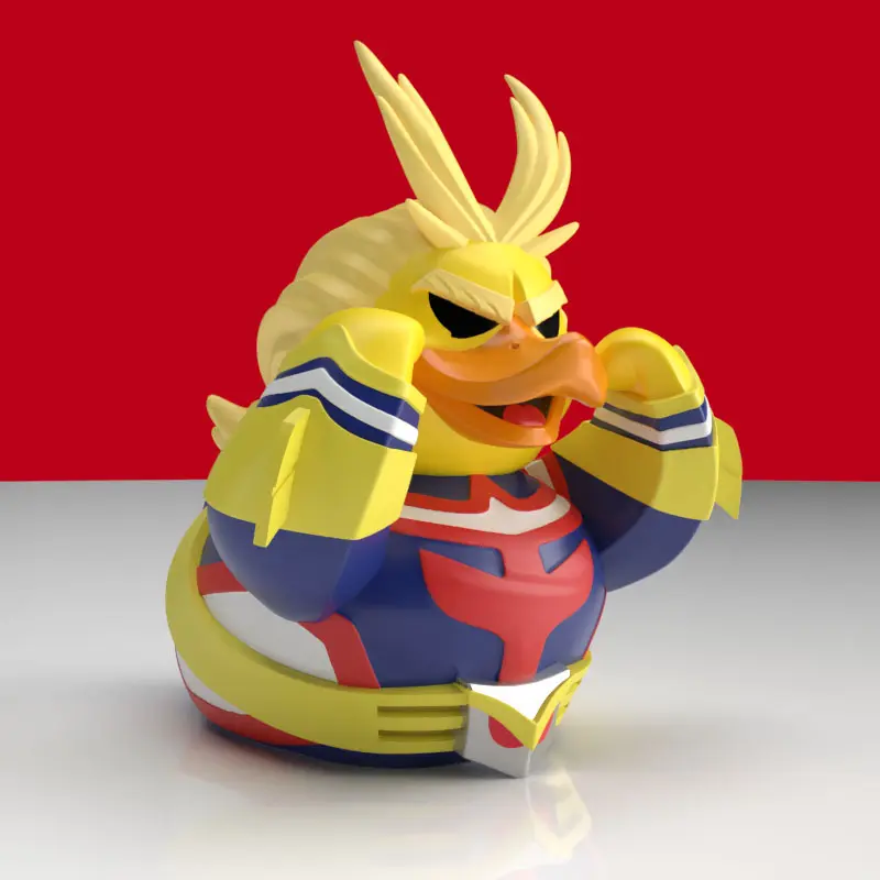 My Hero Academia All Might Cosplay Anime Manga Ente Badeente Sammelfigur TUBBZ