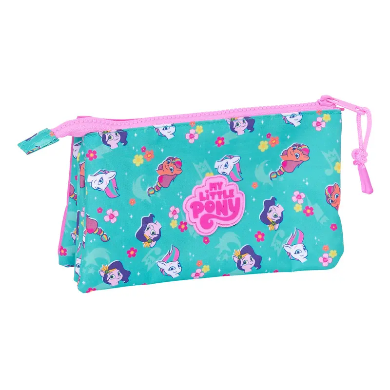 My Little Pony „Magic“ Mehrzweck-Etui, Türkis und Rosa, 22 x 12 x 3 cm
