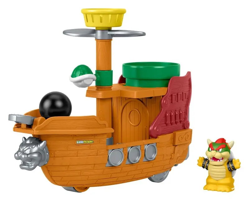 My Mario Little People Spielset Bowsers Luftschiff