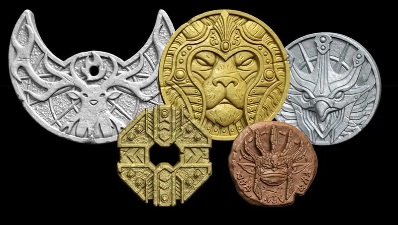 Mythic Legions Rollenspiel-Zubehör 85er-Pack Coins of the Realm